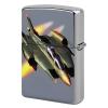 Custom Jet Fighters Lighter Case Personalized Metal Lighter Cover Holder Reusable Shockproof Protective Lighters Without Insert Gift for Men Women Dad Husband view 1