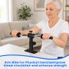 Arm Bike for Physical Therapy, Hand Bike Pedal Exerciser, Portable Arm Exercise Equipment for Arm and Shoulder Workout, Desktop Clamp Design, Suitable for Tabletops 0.4-1.95 in Thick view 2