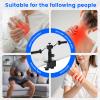 Arm Bike for Physical Therapy, Hand Bike Pedal Exerciser, Portable Arm Exercise Equipment for Arm and Shoulder Workout, Desktop Clamp Design, Suitable for Tabletops 0.4-1.95 in Thick view 3