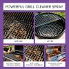 Fast-Acting Heavy-Duty Grill Degreaser Spray, Foaming Multi-Surface Cleaner for Stainless Steel Oven Racks Griddles, BBQ Grill Cleaner for Burnt Food and Grease (2Pcs) view 3