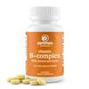 Zammex Vitamin B Complex with Inositol and Biotin Full Spectrum B Vitamins B1 B2 B3 B6 B12 Non-GMO Vegan-Friendly 60 Tablets view 1