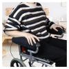1 Pair Wheelchair Armrest Pads Backrest Chairs Office Chair Protection Covers Soft Arm Cover(Beige) view 3