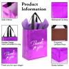 Addblu 120 Pcs Employee Appreciation Bulk Reusable Gift Bags with Handles view 3