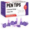 Pen Tips,31Gx5mm(3/16''),Box of 200 Count,Universal Design view 1