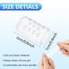 20 Pcs Silicone Anti-Friction Toe Protector, Soft Clear Little Gel Toe Protectors Breathable Toe Covers, Breathable Toe Covers, Breathable Silicone Little Toe Sleeves Women Men, Running, Hiking (20) view 2