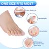 20 Pcs Silicone Anti-Friction Toe Protector, Soft Clear Little Gel Toe Protectors Breathable Toe Covers, Breathable Toe Covers, Breathable Silicone Little Toe Sleeves Women Men, Running, Hiking (20) view 4