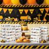 Lemicin 12 Pcs Construction Birthday Party Favor Construction Party Gift Bags with Handles Truck Paper Snack Treat Goodie Bag Candy Gift Wrapping for Truck Themed Birthday Decoration Supplies view 4