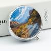 Zion National Park Pill Box Cute Round Pill Case Portable Medication Organizer 3 Independent Compartments Moisture-Proof Medicine Holder for Travelers, Seniors & Caregivers view 4