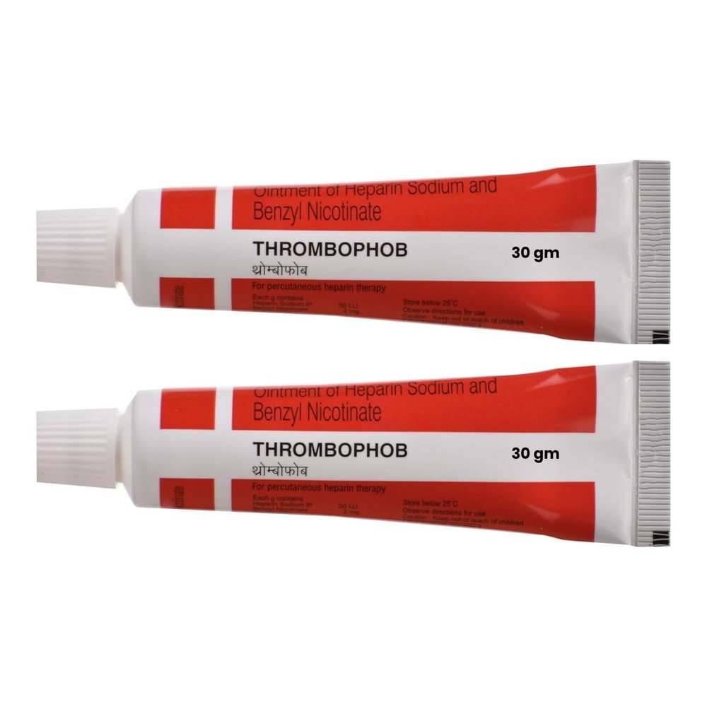 Th.rombophob Ointment 30 g[1.01 Fl Oz] Pack of 2 Topical Application for Skin Comfort and Circulation Support