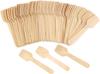 TANGTEA 600 PCS Square Head Wooden Spoons, 3.8 Inch Mini Ice Cream Spoons view 1