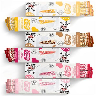 Sipahh Milk Straws - Taste Adventure Variety Pack - 60 Pack - 6 Flavors - Milk for Kids, Fun School Lunch Drink