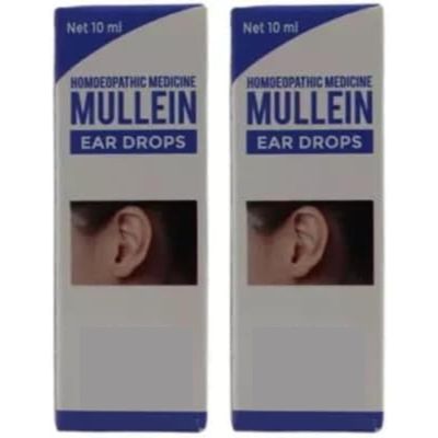20Ml (0.67Fl Oz) Mu'llein Ear Drops - 10ml Each, 2Pack