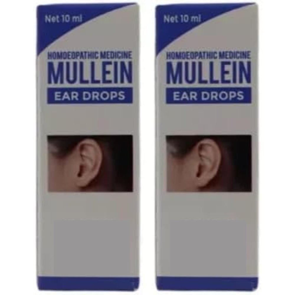 20Ml (0.67Fl Oz) Mu'llein Ear Drops - 10ml Each, 2Pack