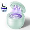 Ultrasonic Retainer Cleaner, Ultrasonic Cleaner Machine for Retainers, Dentures, Aligners, Mouth Guards, Jewelry & Rings, Cleaning Device with 4 Modes, Deep Clean for Dental Appliances, Green view 1