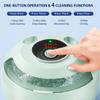 Ultrasonic Retainer Cleaner, Ultrasonic Cleaner Machine for Retainers, Dentures, Aligners, Mouth Guards, Jewelry & Rings, Cleaning Device with 4 Modes, Deep Clean for Dental Appliances, Green view 4