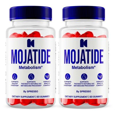 (2 Pack) Mojatide Gummies, Official Moja Tide Supplement Gummys with Premium Ingredients, Advanced Formula Support for Memory, Overall Health & Wellness Reviews (120 Gummies)