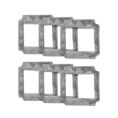 GENTERUN for YW710 Fiber Mopping Cloths, Compatible for Liectroux, Window Cleaning Robot 6pcs / Pack Cloths
