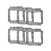 GENTERUN for YW710 Fiber Mopping Cloths, Compatible for Liectroux, Window Cleaning Robot 6pcs / Pack Cloths view 1