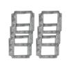 GENTERUN for YW710 Fiber Mopping Cloths, Compatible for Liectroux, Window Cleaning Robot 6pcs / Pack Cloths view 2