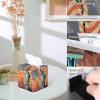 YCCZCPRL Statue of Liberty Tissue Box Cover Facial Paper Organizer Dispenser with Bottom Belt for Bathroom, Kitchen, Night Stands, Home, Car, Independence Day view 4