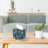 YCCZCPRL Funny Lizard Tissue Box Cover Waterproof Facial Paper Organizer for Kitchen Dining Bathroom Cafe Spa Home Decor, Tropical Leaves view 3