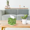 YCCZCPRL Kiwi Fruit Tissue Box Cover Square Napkin Holder for Home Bedroom Vanity Countertop Night Stands, Cute Kiwi view 3