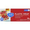 Professional Plastic Wrap Roll with Slide Cutter, 12 Inch x 3000 Feet (3000 Sq Ft) Food Storage Film, Heavy Duty Cling Wrap for Kitchen, Freezer & Microwave Use view 1