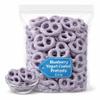 Blueberry Yogurt Coated Pretzels, Sweet Salty Crunch Snack, 2.5 lb Bag view 1
