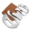 HTHLNG 4-in-1 Stainless Steel Gua Sha Tool Set, IASTM Muscle Scraper Tool view 1