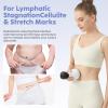 OVGIAP Lymphatic Drainage Massager & Anti-Cellulite Massage Tool, Body Sculpting Device for Legs, Arms & Stomach, Supports Smoother Skin, with Gentle Warming & Vibration - White view 2