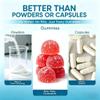 Magnesium Glycinate Gummies 400mg High Absorption Chelated Magnesium for Sleep, Muscle & Nerve Support Vegan Raspberry Flavor, 60 Gummies view 3