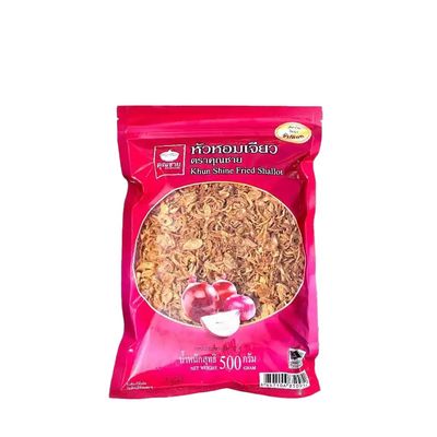 Crispy Fried Shallots, Golden Toasted Shallot Flakes with Natural Sweetness, Crunchy Garnish for Salads, Soups, and Asian Cuisine (500g)