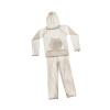 CAQYPVH Mosquito Net Suit, Lightweight Mesh Hooded Jacket and Pants for Hunting Fishing Gardening Outdoor, Khaki XL/XXL view 1