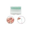 40PCS Interdental Brushes for Teeth Cleaning, Soft Bristles Dental Interdental Brush for Braces, Tight Spaces & Gum Care, Flexible Wire Tooth Cleaner with Portable Case (40pcs) view 3