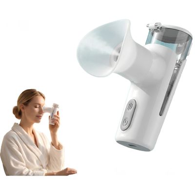 VidaLyn Heated Nano Eye Mist Sprayer, Warm Compress Eye Steamer for Dry Eyes & Stye, Portable USB Rechargeable Eye Moisturizer with Visual Water Tank