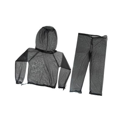 CAQYPVH Mosquito Net Suit Mesh Hooded Suits Body Protection, Fishing Suit, Suit for Hunting, Fishing, Outdoor, Black M L