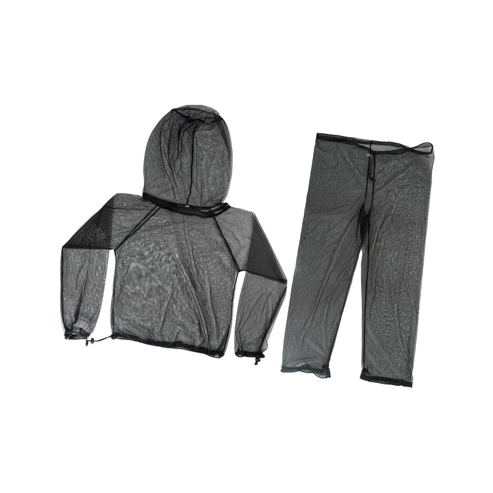 CAQYPVH Mosquito Net Suit Mesh Hooded Suits Body Protection, Fishing Suit, Suit for Hunting, Fishing, Outdoor, Black M L
