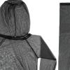 CAQYPVH Mosquito Net Suit Mesh Hooded Suits Body Protection, Fishing Suit, Suit for Hunting, Fishing, Outdoor, Black M L view 2