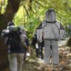 CAQYPVH Mosquito Net Suit Mesh Hooded Suits Body Protection, Fishing Suit, Suit for Hunting, Fishing, Outdoor, Black M L view 4