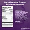 Verse 70% Dark Chocolate Peanut Butter Cups, 4 Pack, Premium Filled Cups view 2