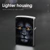 Black Lion Lightning Metal Lighter Cover Without Insert,Durable and Robust Lighter Case Compatible view 4