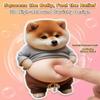20PCS 3D Dog & Cat Belly Mochi Squishy Skin Stickers, Funny Chubby Shiba Silicone Bumper Wall Protector, Cute Big Inu Squeeze Animal Anti-Collision Pincher Stress Relief Fidget Sensory Toys view 2