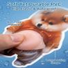 20PCS 3D Dog & Cat Belly Mochi Squishy Skin Stickers, Funny Chubby Shiba Silicone Bumper Wall Protector, Cute Big Inu Squeeze Animal Anti-Collision Pincher Stress Relief Fidget Sensory Toys view 4