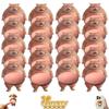 20PCS 3D Dog & Cat Belly Mochi Squishy Skin Stickers, Funny Chubby Shiba Silicone Bumper Wall Protector, Cute Big Inu Squeeze Animal Anti-Collision Pincher Stress Relief Fidget Sensory Toys view 1