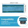 Detachable Mop Pads,Compatible For Roomb,Compatible For Braava,Jet M6 Series Robot,Reusable M6 Mop Pad Replacement Accessories Wet Mopping Pads(2pcs) view 2