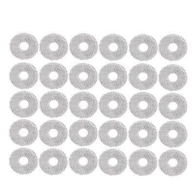 Compatible for DJI, Washable Mop Cloths for ROMO A ROMO P ROMO S Robot Vacuum(30pcs)