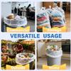 30 Gallon Trash Bags, Clear 210 Count High Density Garbage Bags, Made in USA, Recycling Trash Can Liners, Puncture-Resistant Plastic Waste Bags for Kitchens Yards Offices Commercial view 4