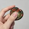 Natural Green Unakite Heart Shaped Worry Stones Hand Carved Polished Healing Crystal Pocket Energy Stone - Gifts for Chakra Reiki Yoga Meditation Balancing Relieve Anxiety Stress view 2