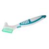 Denture Cleaning Brush Safe Material Effective Removal Prevent Calculus for Half Denture, Plastic Cement view 2