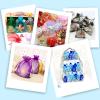 100Pcs Organza Bags 3.5x4.7in (9x12cm) Sheer Drawstring Mesh Pouches for Jewelry Candy Wedding Party Favor Gift Wrapping Supplies Satin Ribbon Gift Sachets Light Green,3.5x4.7in (9x12cm) view 4
